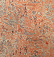 "The Skyline of New York", Hazel Burnham Slaughter (American, Hartford, Connecticut 1888–1979 Stamford, Connecticut), Silk